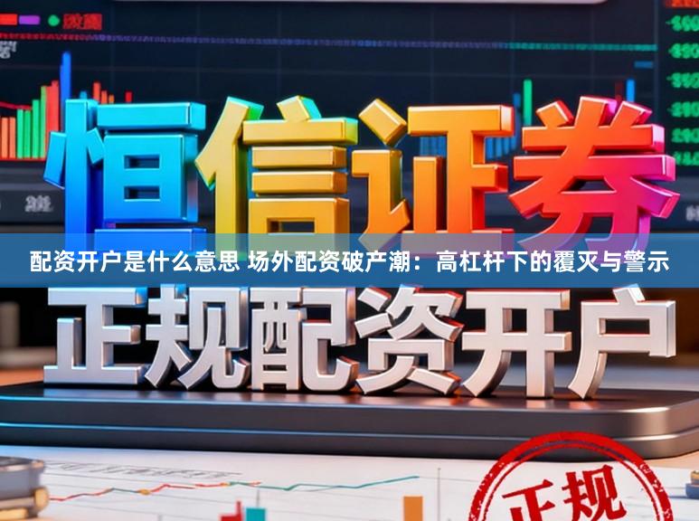 配资开户是什么意思 场外配资破产潮：高杠杆下的覆灭与警示